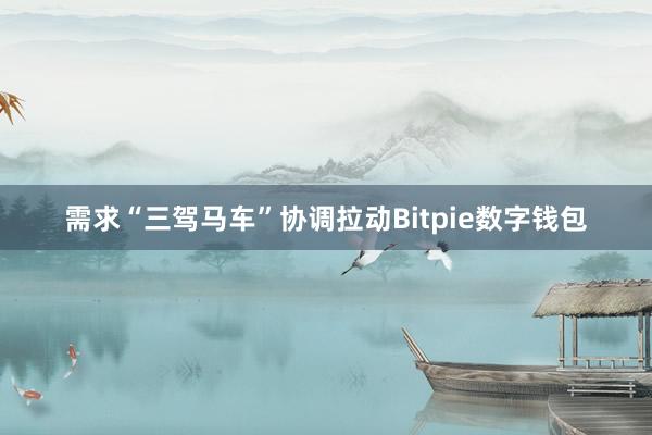 需求“三驾马车”协调拉动Bitpie数字钱包