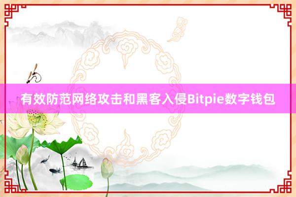 有效防范网络攻击和黑客入侵Bitpie数字钱包