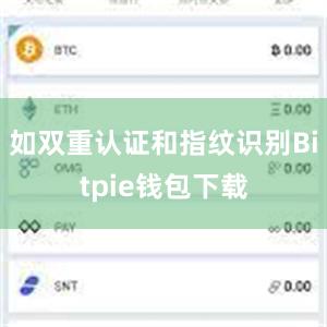 如双重认证和指纹识别Bitpie钱包下载